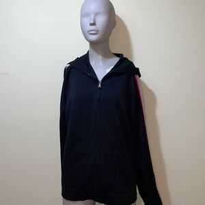 Womens V Sport Zip Up Sweater